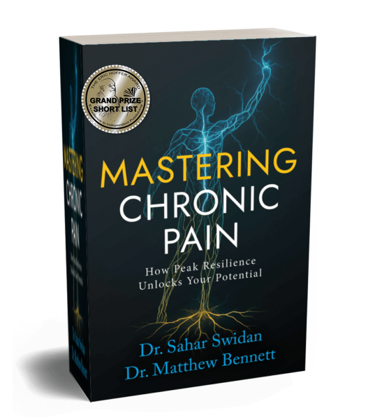 mastering chronic pain 3d with award seal transparent